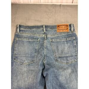 Devil-Dog Jeans Mens Blue Slim Tapored Sanforized‎ Stretch denim 30x32
